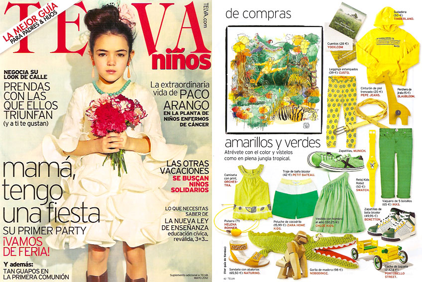 Revista Telva Niños