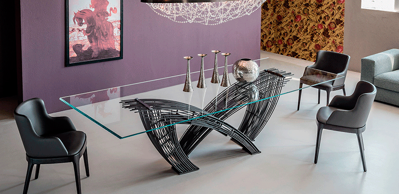 Mesa de comedor moderna Hystrix Cattelan