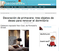 Decoración de primavera con Portobello en 