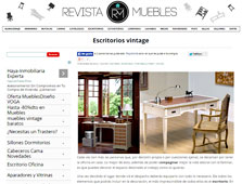 Escritorios vintage con Portobello