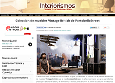 Colección vintage british con Portobello en interiorismos.com