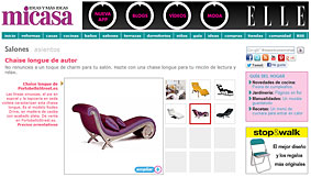 Chaise longue de autor en micasarevista.com