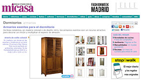 Armarios exentos para el dormitorio en micasarevista.com