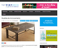 Muebles de microcemento con Portobello en blogtotpint.com