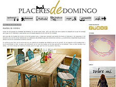 Muebles de mimbre con Portobello en placeresdedomingo.blogspot.com.es