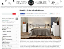 Muebles de dormitorio blancos con Portobello