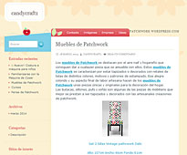 Muebles de patchwork con Portobello en candycraft1.wordpress.com