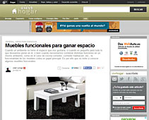 Muebles funcionales con Portobello en vivirhogar.es