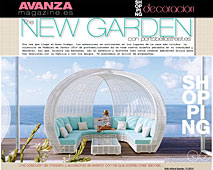 New Garden con Portobello en avanzamagazine.es