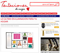 Lo ultimo en iluminación con Portobello en "tentacionesdemujer.com"